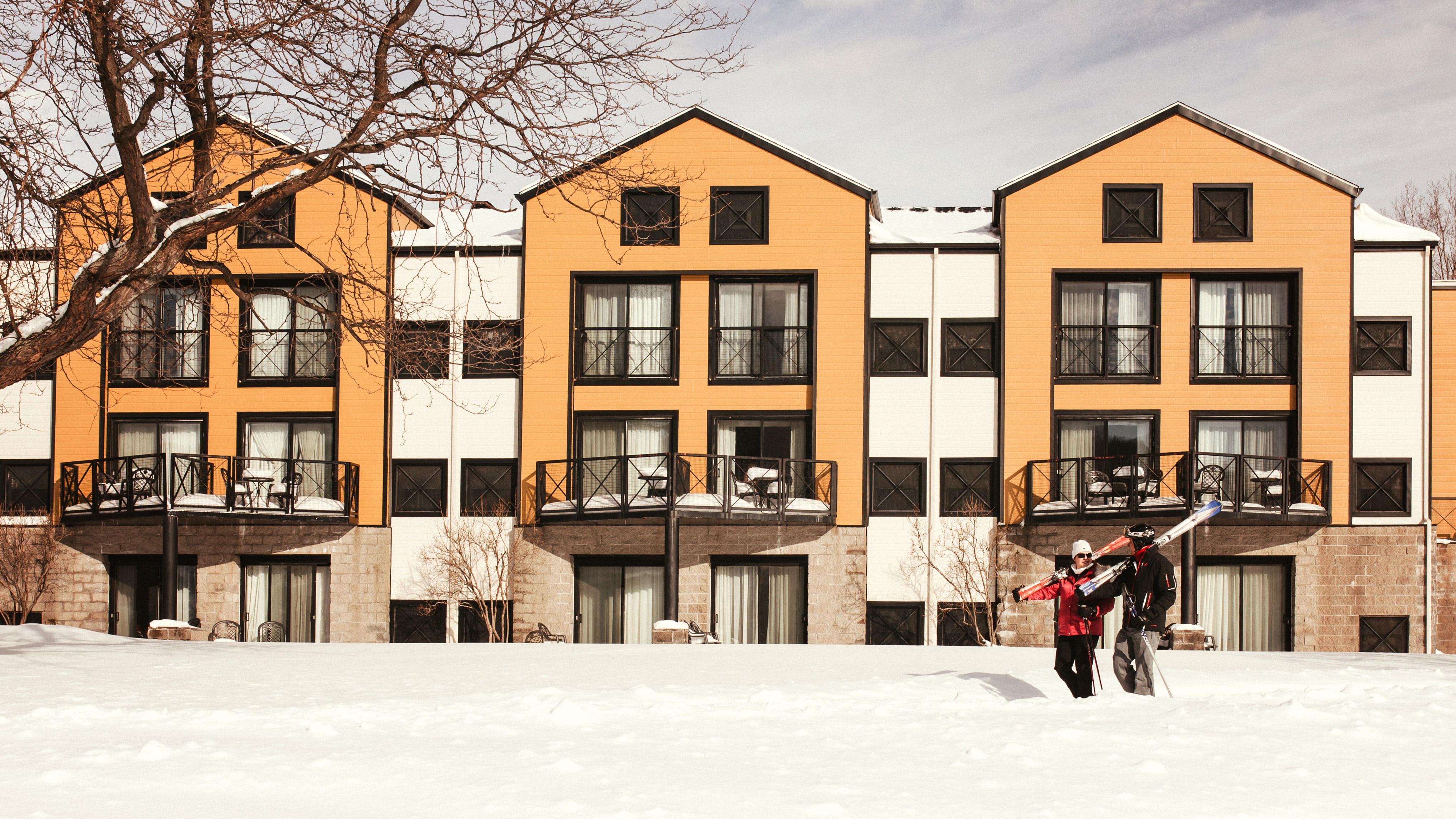 ski aubergemin Domaine ChâteauBromont