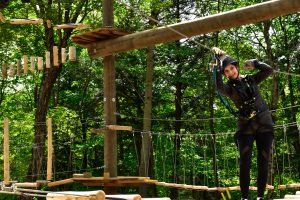 Passerelle suspendue de Divertigo