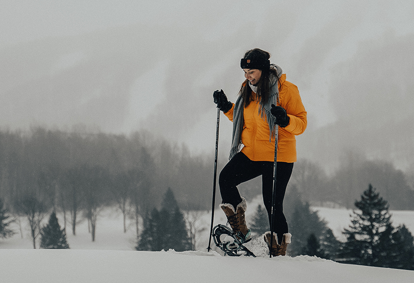 4 sports activities to do this winter near the Domaine Château-Bromont