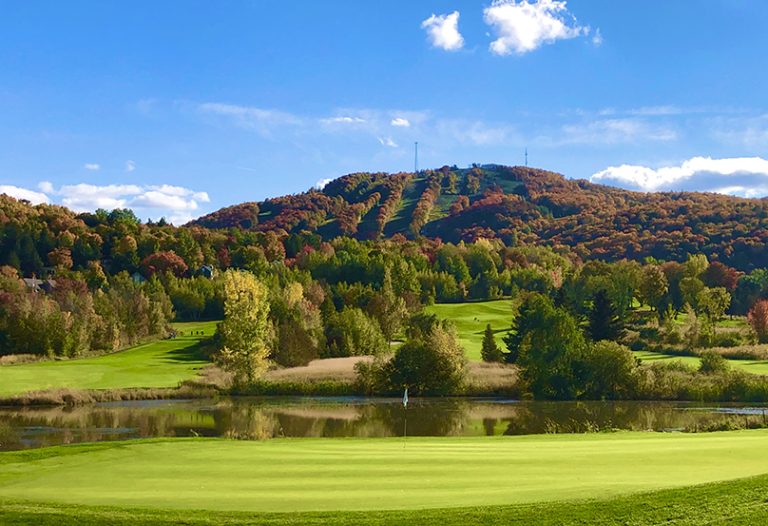 L'automne au Golf Château-Bromont