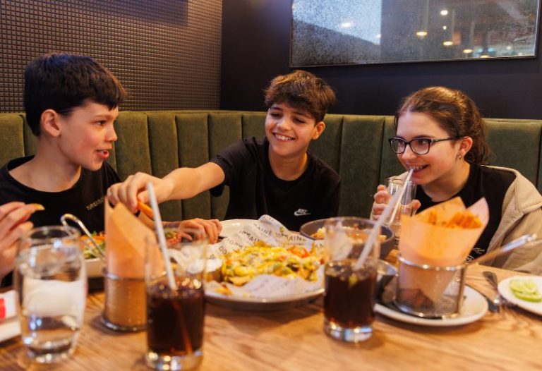 Menu enfant au Beagle Club de l'Hôtel Château-Bromont