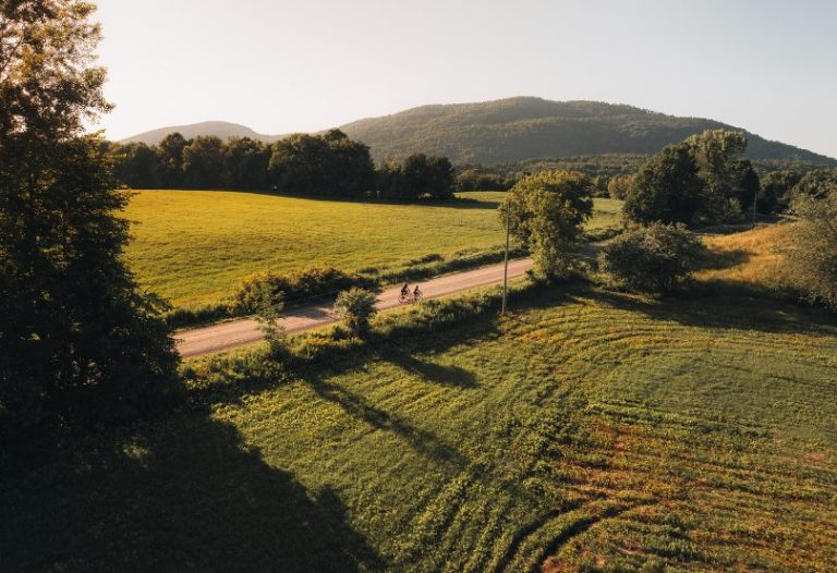 Gravel bike à Bromont à partir de l'Hôtel Château-Bromont